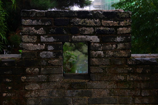 长沙 雨中天心阁