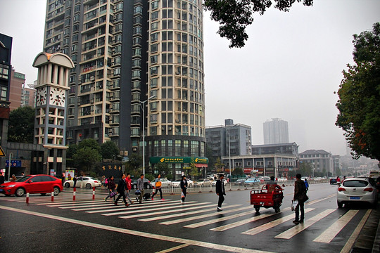 长沙 市区 街景