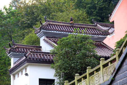 长沙 岳麓山 麓山寺