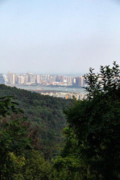 长沙 岳麓山 远眺湘江