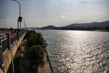 长沙 湘江大桥 远眺