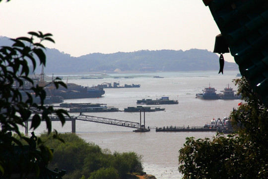 湖南 岳阳楼 远眺洞庭湖