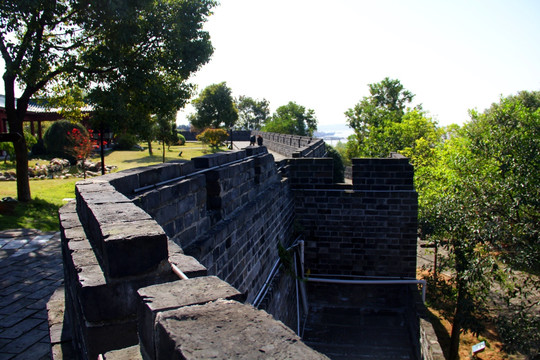 湖南 岳阳楼 城墙