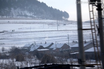 雪乡 雪景 雪 雪痕