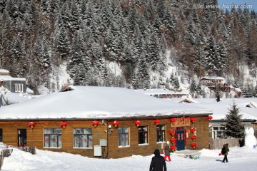 雪乡 雪景 白雪 乡愁