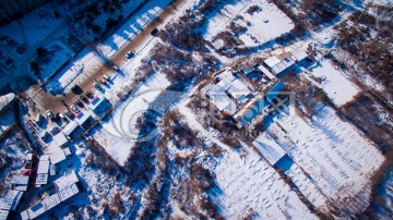 东北雪景