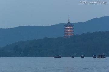 西湖夜色