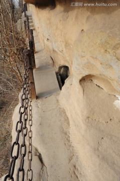 榆林 峡谷 榆溪河 悬崖峭壁