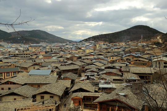 香格里拉 独克宗古城 美景