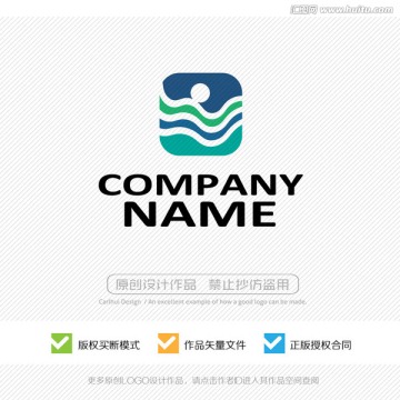 海上明月 月亮 LOGO设计