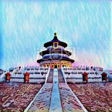 油畫