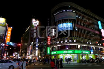 台湾 城市 夜景