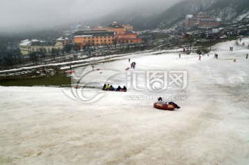 滑雪场 冰雪运动 休闲运动