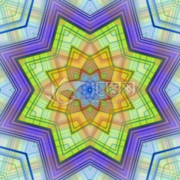唯美花型拼花圖案背景 無(wú)分層