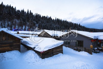 雪乡雪景