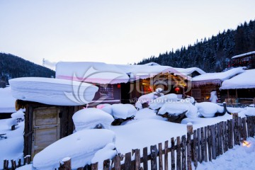 雪乡雪景