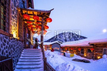 雪乡雪景