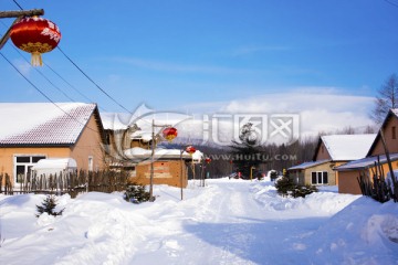 雪乡雪景