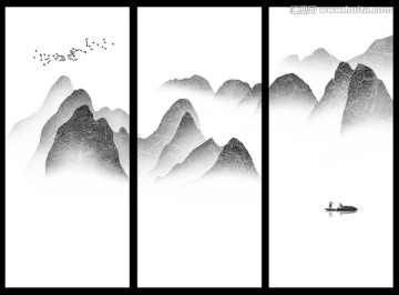 意境山水畫