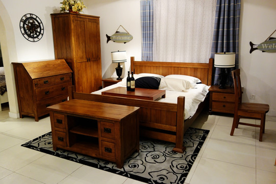 实木卧室家具