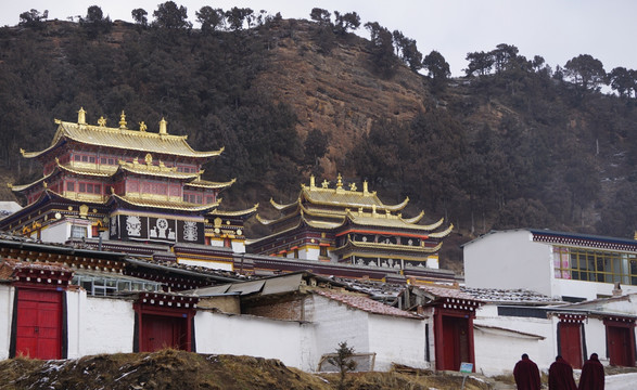 雪后朗木寺