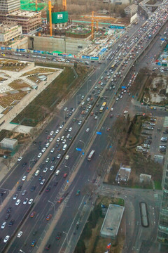 北京东三环路