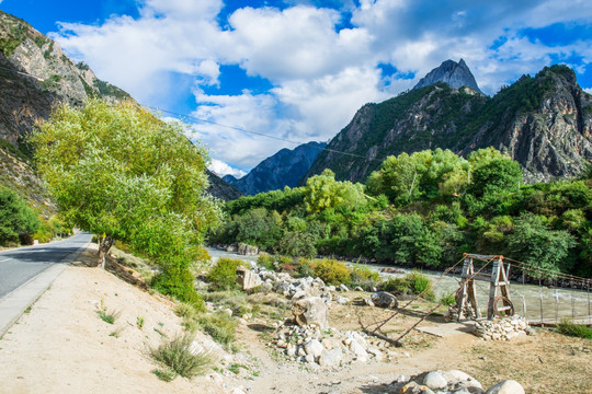 安久拉山 川藏线