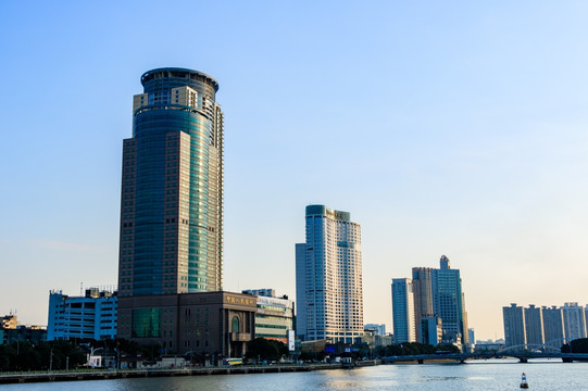 宁波三江口风景 城市风光 宁波