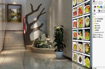 進(jìn)門門庭入口裝修效果圖設(shè)計(jì)