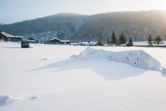 雪乡 雪地 雪景