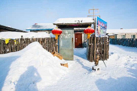 雪乡 雪村 雪景