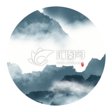水墨山水畫