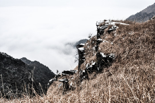 高山云海景观