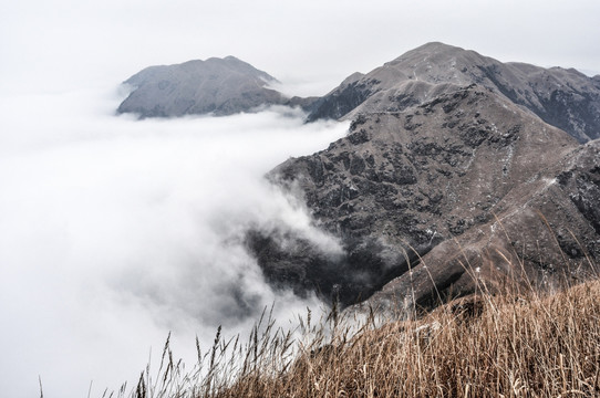 高山山脉景观