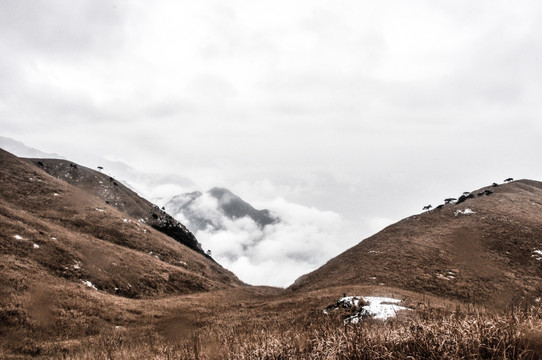 高山山脉景观