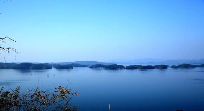 庐山西海风景