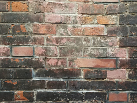 旧砖墙纹理背景