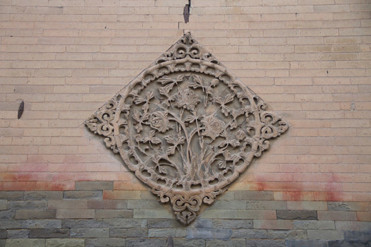 砖雕 西安化觉巷清真大寺