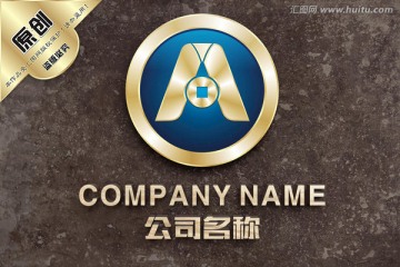 A字母logo设计