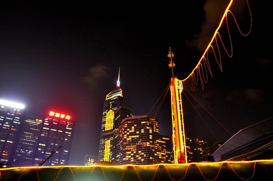 香港城市夜景