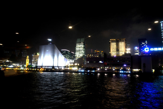 香港城市夜景