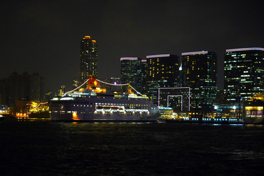 香港城市夜景