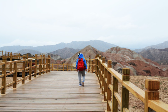 七彩丹霞旅游