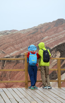 七彩丹霞旅游