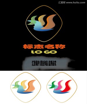 飞鸟logo S字母logo