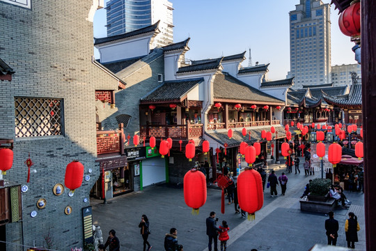 宁波鼓楼 海曙区商业步行街道