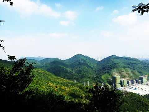 深圳南山塘朗山郊野公园风光