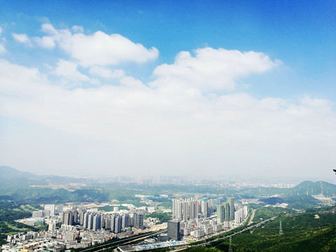 深圳塘朗山郊野公园风景