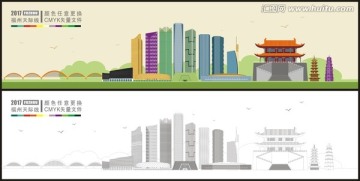 福州地標(biāo)建筑
