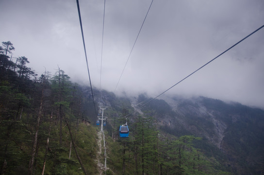 玉龙雪山 索道